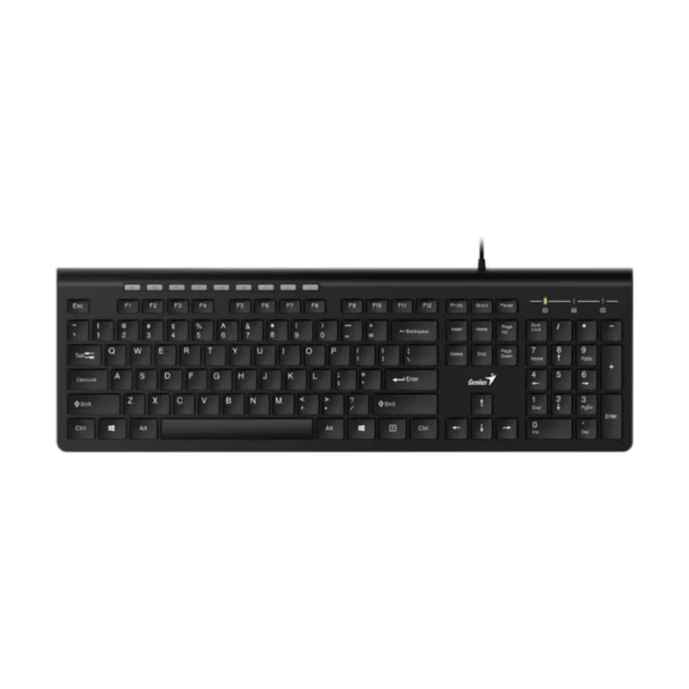 Teclado Genius SlimStar 230 II USB Black