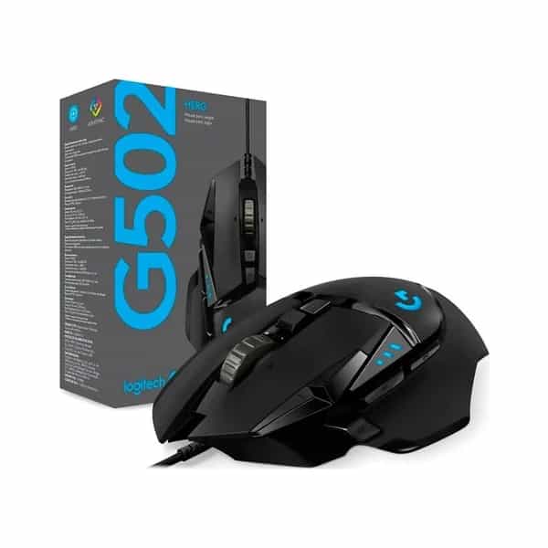 Mouse gamer Logitech G502 HERO sensor 25K 11 botones 910-005550