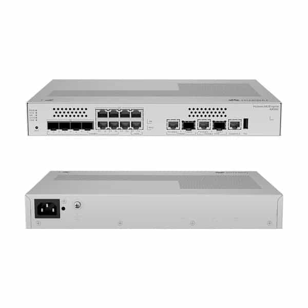 Router Huawei eKitEngine AR580 2 puertos 10GE combo 8 puertos Gigabit controla 64 AP