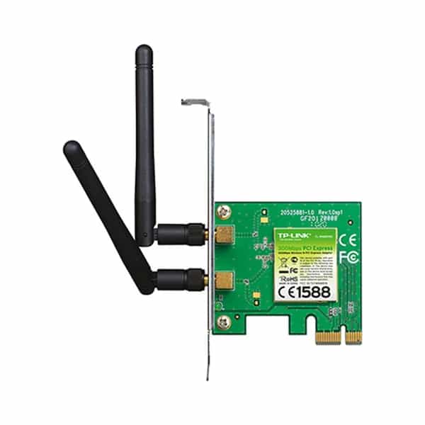 Placa de red inalámbrica PCI-E TP-Link TL-WN881ND 11n 300Mbps 2 antenas 2dBi