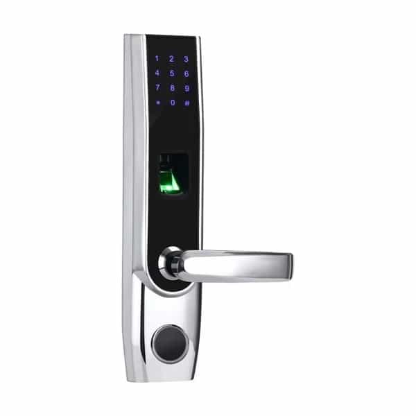 Cerradura inalámbrica ZKTeco huella, contraseña, tarjeta y Bluetooth izquierda TL400B-LEFT