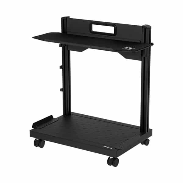 Accesorio Simulador Thermaltake Carrito Movil PC con Bandeja Teclado Mouse