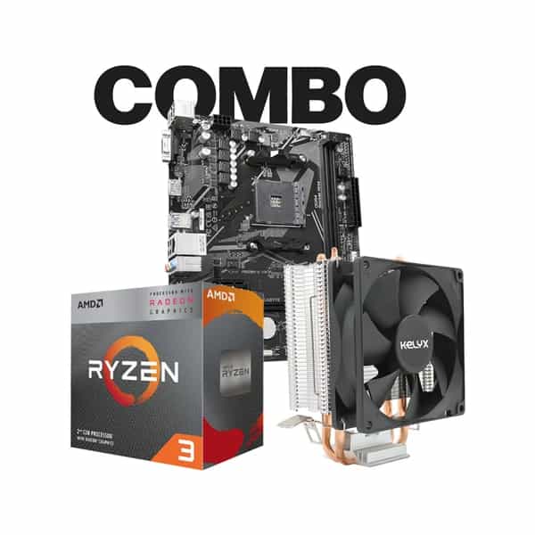 Pc Kelyx MB GIGA A520M K V2 / Procesador AMD Ryzen 3-3200G Tray / CPU Cooler Kelyx