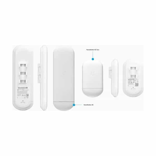 CPE Ubiquiti airMAX NanoStation AC Loco 5GHz sin fuente (POE-24-7W) LOCO5AC