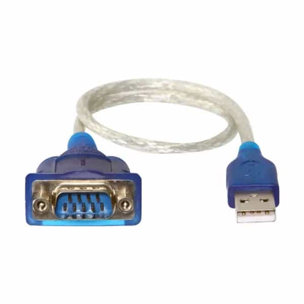 Cable adaptador USB a serie RS232 DB-9 macho Intco EF-0007F