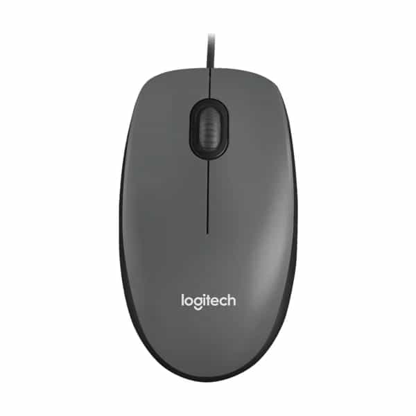 Mouse con Cable Logitech M90 Negro