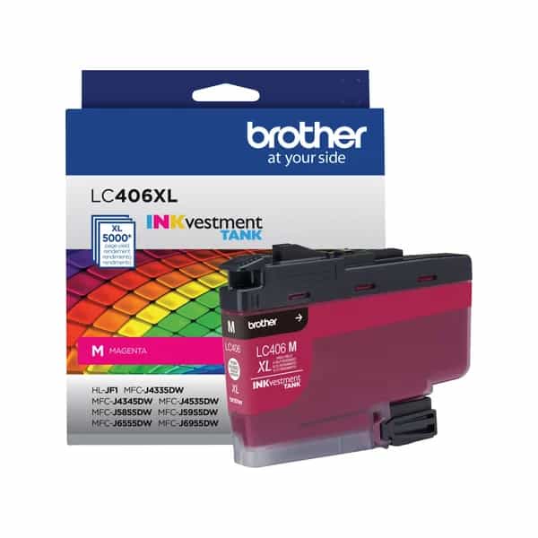 Cartucho de tinta Brother LC-406XL Magenta 5.000 páginas LC406XLMS