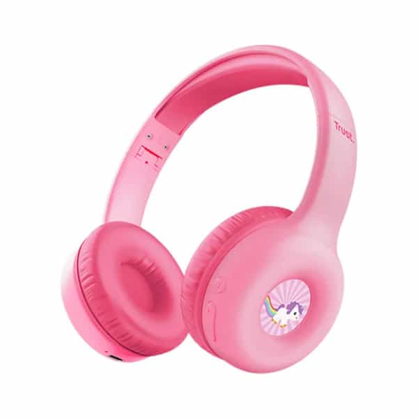 Auricular Trust Nouna Wireless Kids Pink