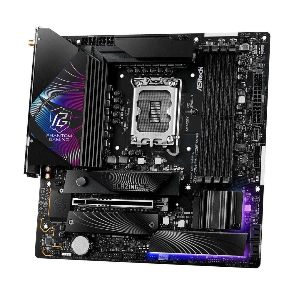 Motherboard ASRock Z890M Phantom Gaming Riptide WiFi LGA1851