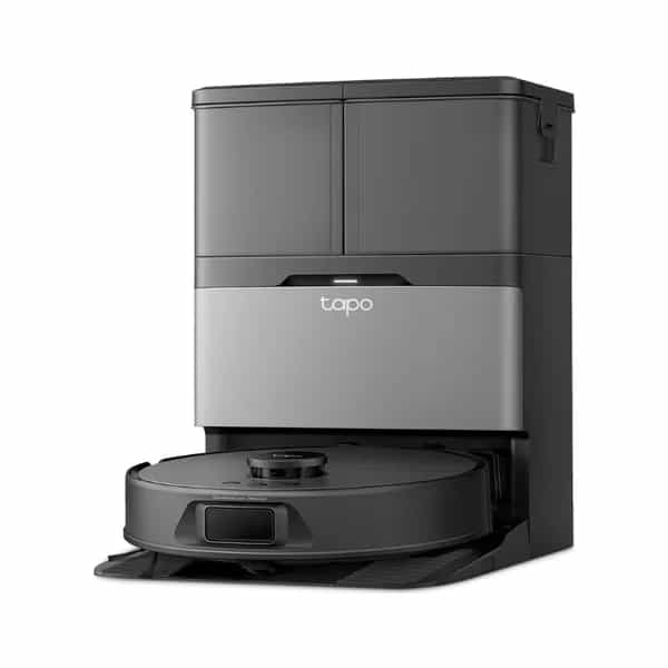 Aspiradora robot trapeadora TP-Link Tapo RV50 Pro Omni 15.000 Pa con base