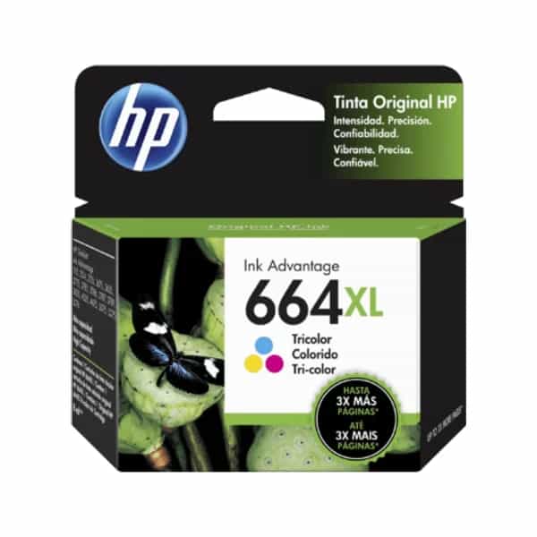 Cartucho de tinta HP 664XL Tricolor F6V30AL