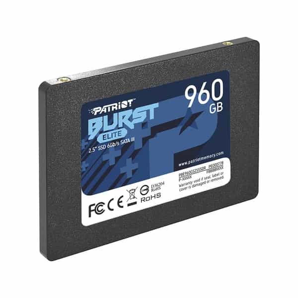 Disco SSD Patriot Burst Elite Solid 960 GB SATA3 PE000778