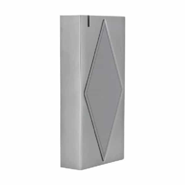 Lector de tarjetas Mifare ZKTeco antivandálico exterior IP66 Wiegand 26 MR100/IC