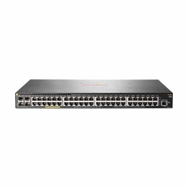 Switch Aruba 2930F 48 puertos Gigabit PoE+ 4 SFP JL262A