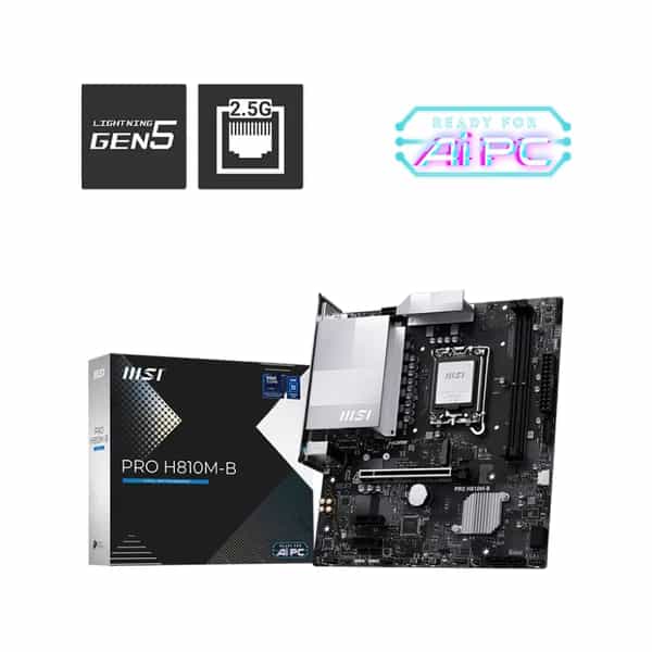 Motherboard MSI PRO H810M-B LGA 1851 DDR5