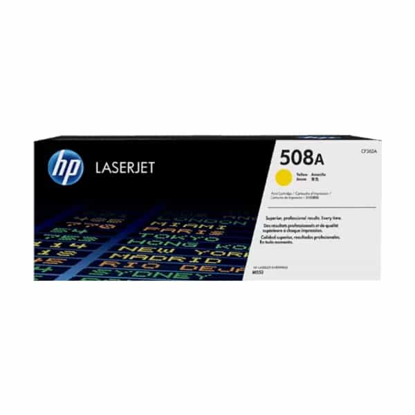 Tóner HP 508A Amarillo original LaserJet CF362A