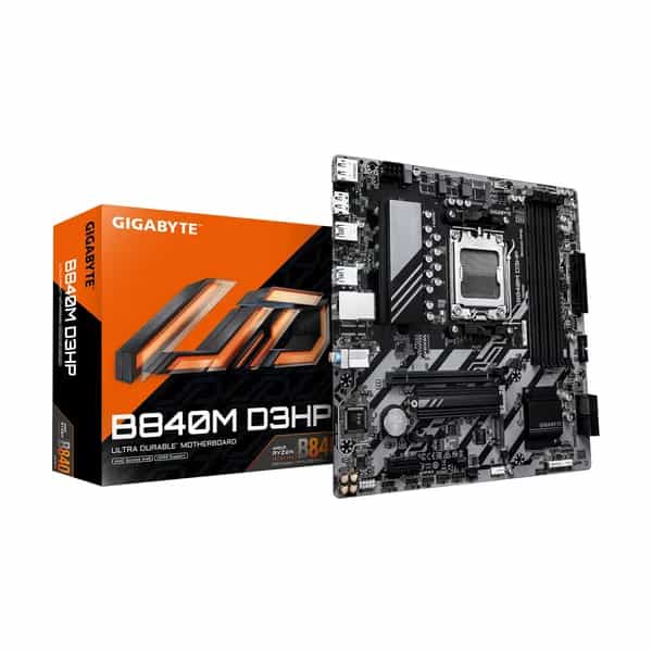 Motherboard Gigabyte AM5 B840M D3HP DDR5 Box M-ATX