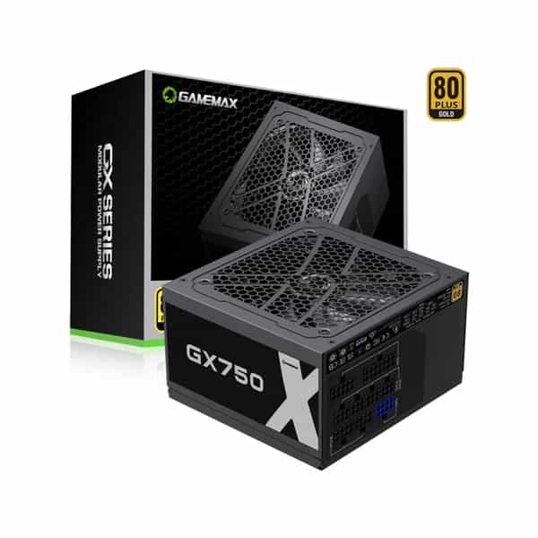 Fuente 750W GameMax 80 Plus Gold GX-750 M