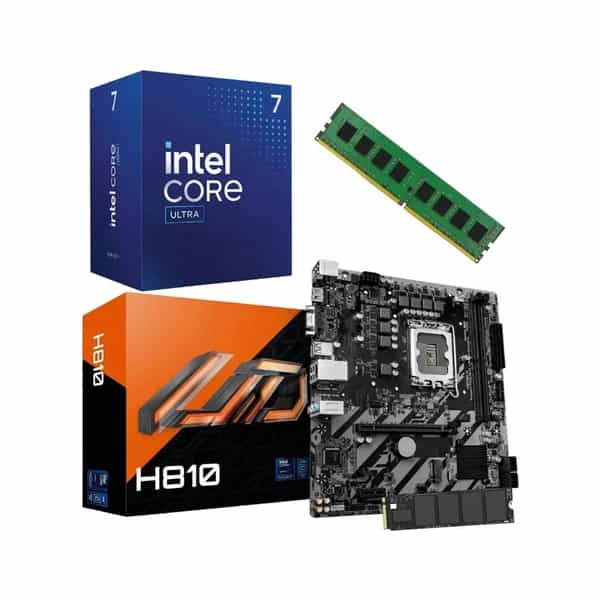 Combo de actualización Ecovision Core Ultra 7 265F + H810M + 32 GB DDR5 + SSD 1 TB (sin gabinete)