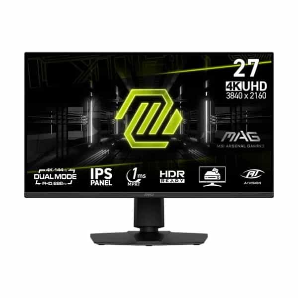 Monitor gamer MSI MAG 275UPD E14 27 pulgadas 4K UHD IPS 144 Hz pivotante