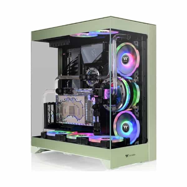 Gabinete Thermaltake CTE E550 TG Matcha Green E-ATX CA-1Z8-00MEWN-00