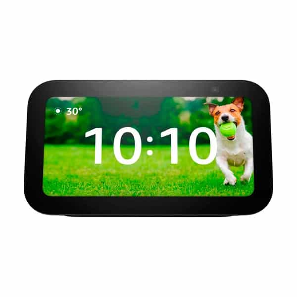 Parlante inteligente Amazon Echo Show 5 con asistente virtual Alexa Negro H97N6SN