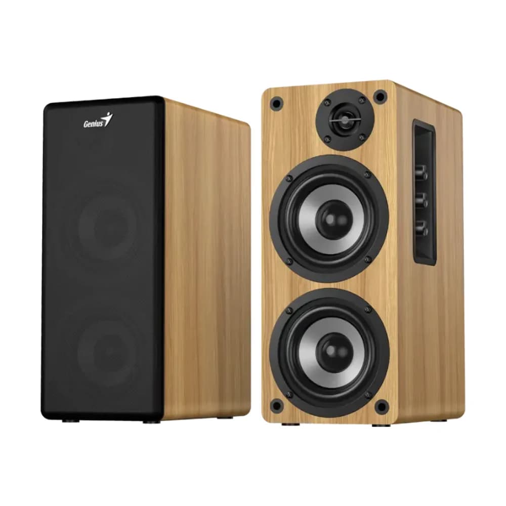 Parlante Bluetooth Genius SP-HF1220BT 45W Pine Wood