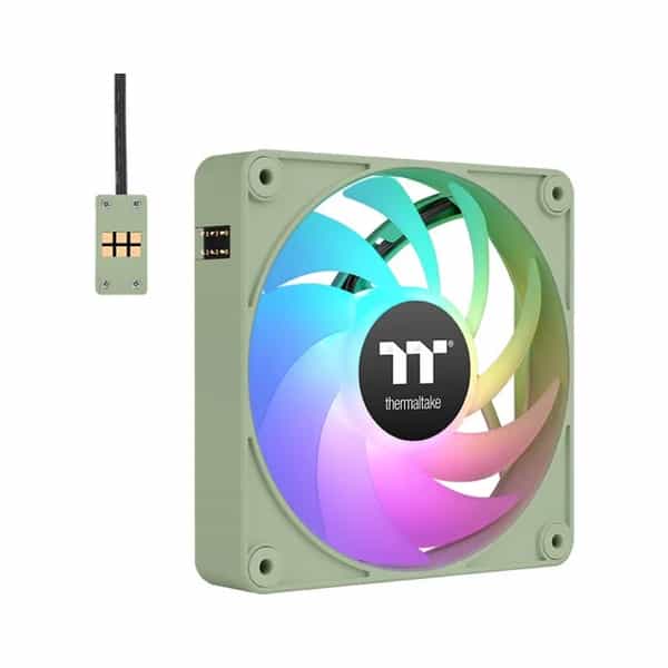 Ventilador para gabinete Thermaltake CT120 EX ARGB Sync Matcha Green CL-F196-PL12MG-A