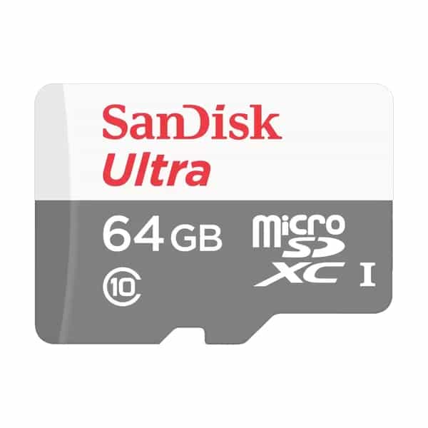 Tarjeta de Memoria SanDisk Ultra MicroSDXC 64GB UHS-I U1 V10