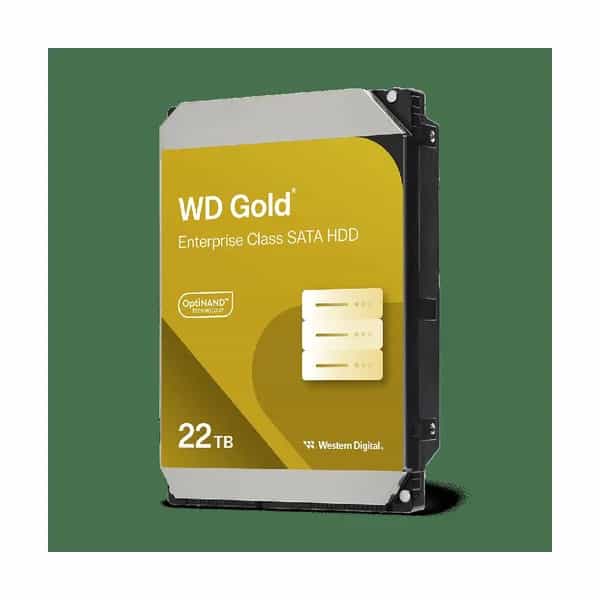 Disco rígido Western Digital Gold 22 TB SATA 3,5 pulgadas 7200 RPM WD221KRYZ