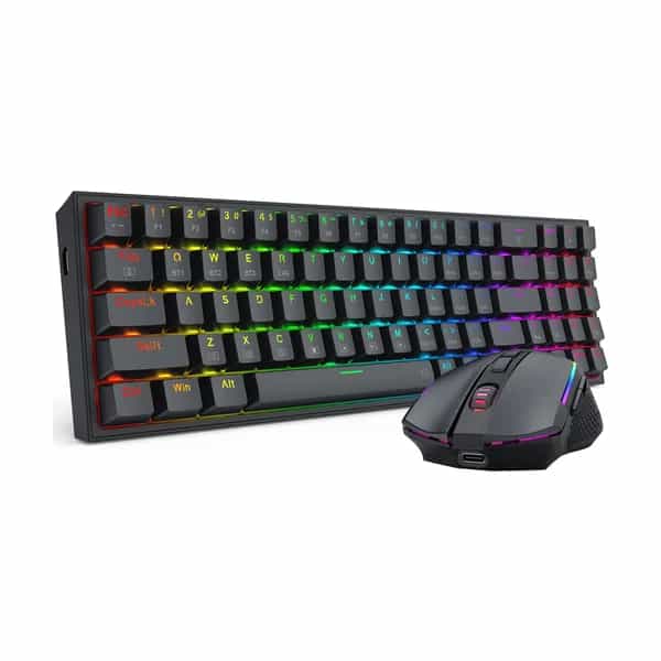 Combo Teclado y Mouse Inalámbrico Redrago S136