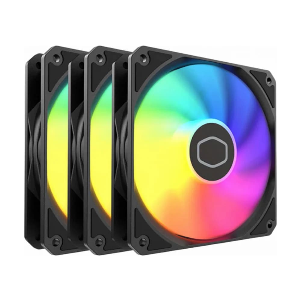 Cooler para Gabinete Cooler Master MF120 Lite ARGB 3 Pack