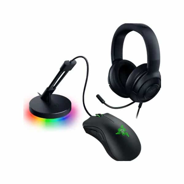 Combo Razer Game On Bundle mouse + auricular + bungee RZ85-03850100-B3U1