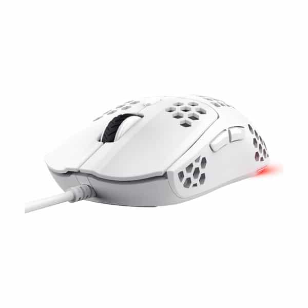Mouse Trust Helox Gaming Ultraligero White GXT928W