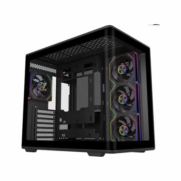 Gabinete Cooler Master Elite 600 ATX 4 ventiladores ARGB Black E600-KGNN-S01