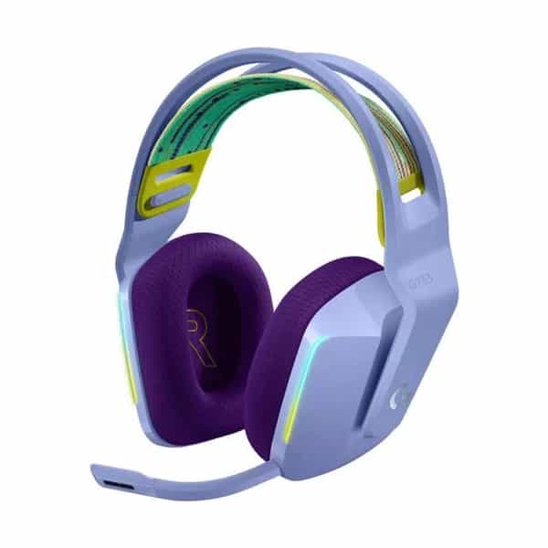 Auriculares gamer inalámbricos Logitech G733 LIGHTSPEED RGB lila 981-000889