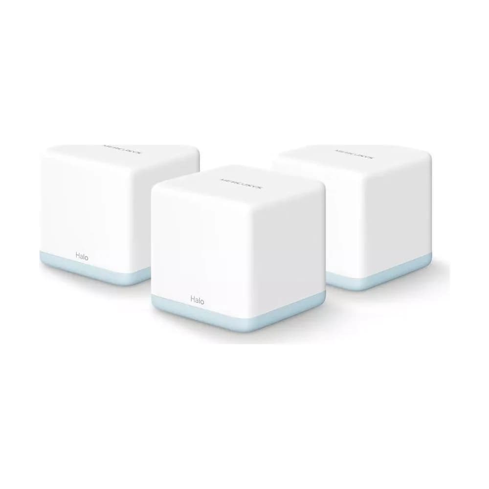 Sistema WiFi Mesh Mercusys Halo H30 AC1200 pack de 3