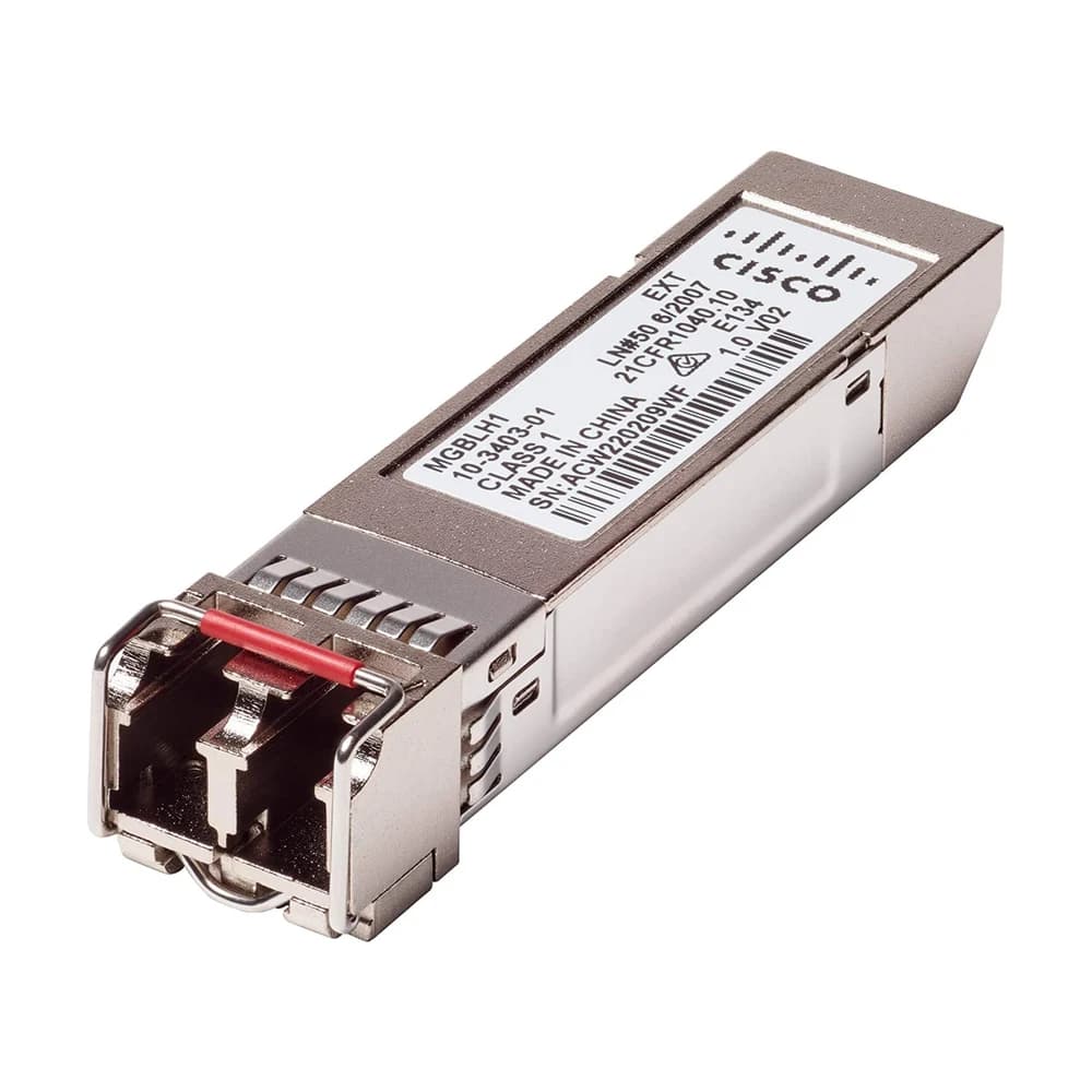 Módulo SFP Cisco MGBLH1 Gigabit Ethernet LH Mini-GBIC