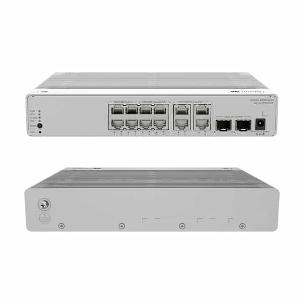Switch Huawei eKitEngine S210-4P8UN2X capa 2 4 GE PoE + 8 multi 2.5GE + 2 SFP+ 10GE 120W