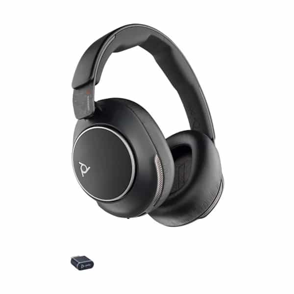 Auricular Inalámbrico Poly Voyager Surround 80 UC USB-C + Adaptador USB-C-A 8G7T9AA