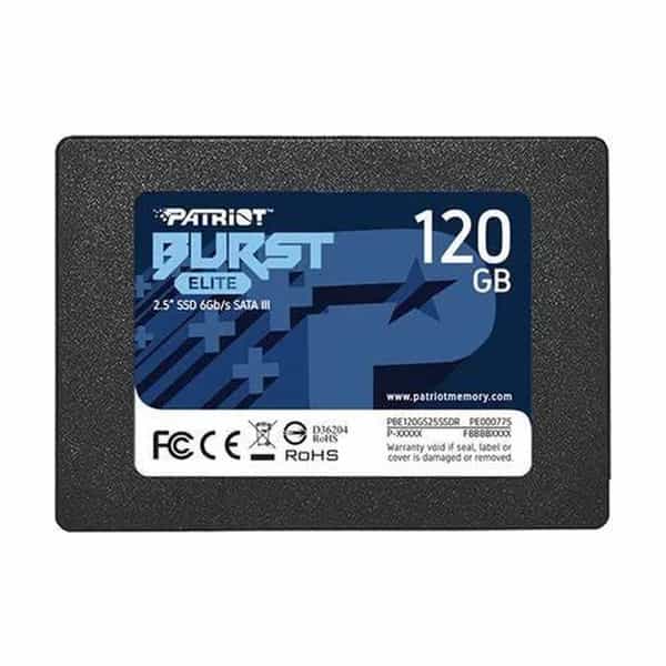 Disco sólido SSD Patriot Burst Elite 120 GB SATA III 2,5 pulgadas PBE120GS25SSDR
