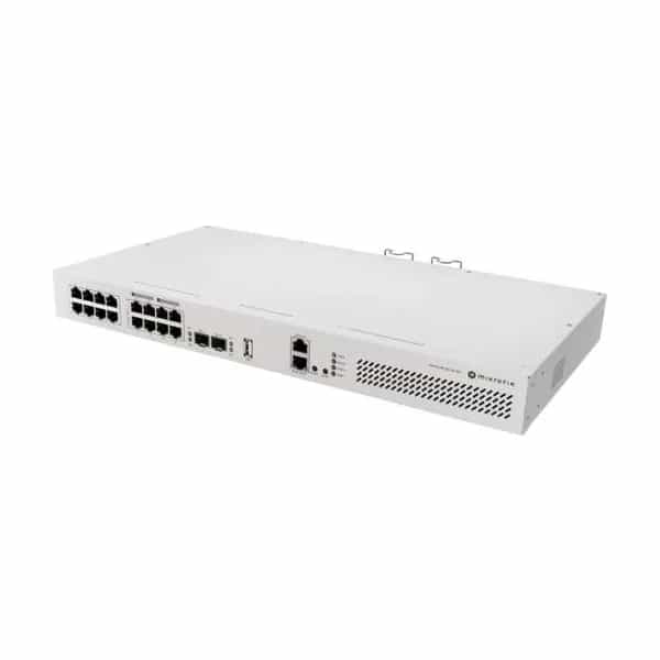 Switch MikroTik CRS418-8P-8G-2S+RM 8 Gigabit PoE + 8 Gigabit + 2 SFP+ 10G S/C