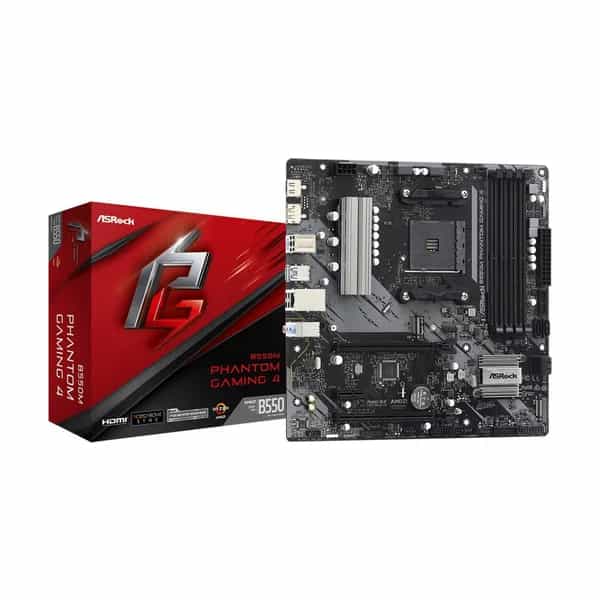 Motherboard ASROCK (AM4) B550M PHANTOM GAMING 4