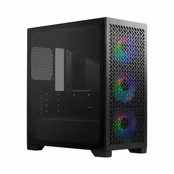 Gabinete Cooler Master Elite 302 Black 3 fans ARGB E302-KGNN-S00