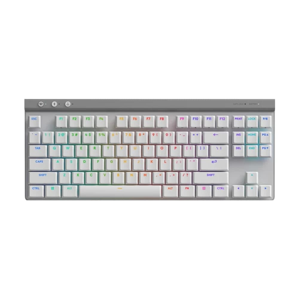 Teclado Logitech G515 TKL White Mechanical US 920-012535
