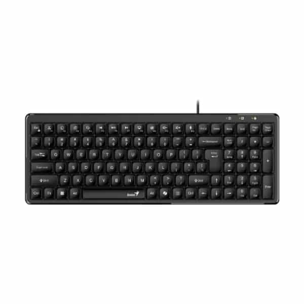 Teclado Genius LuxeMate 120 Black USB