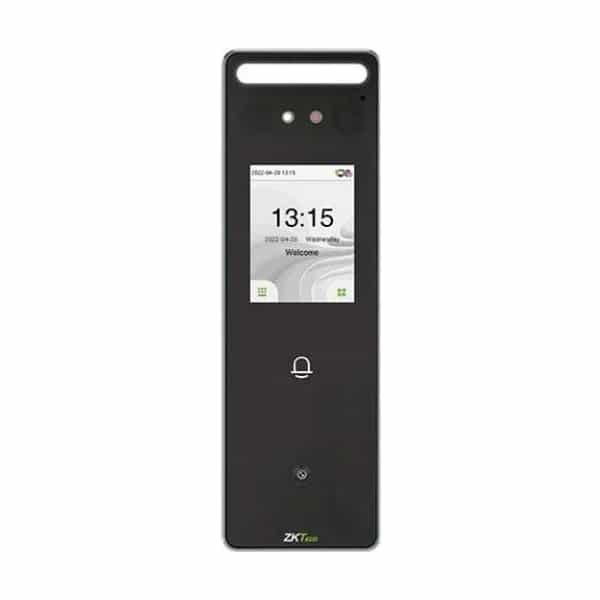 Control de acceso facial ZKTeco SpeedFace-V3L luz visible, QR y RFID sin fuente