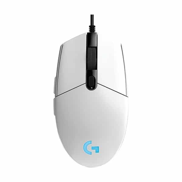 Mouse con Cable Logitech G203 Blanco