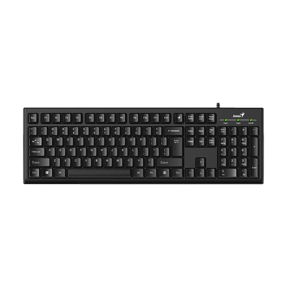 Teclado Genius KB-100 Smart USB Black