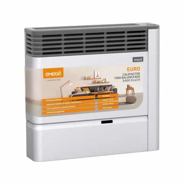 Calefactor Emegé Euro 2155 Tbu 5400 Kcalh - Multigas (CE2155U)
